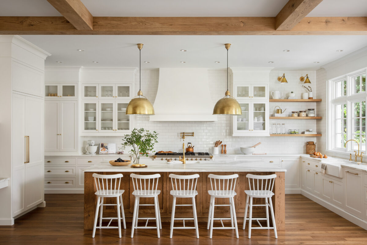 Luxurious Neutral Kitchen with a Rustic Twist COCOCOZY